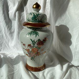 Vintage Japanese Temple Jar